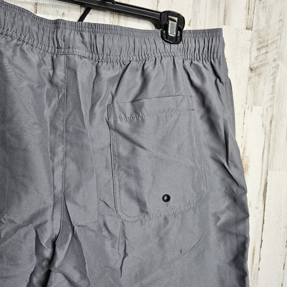 Amazon Essentials Men's Gray Swim Trunks Swim Shorts NWT Size XL - Picture 6 of 8